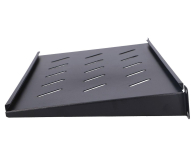 ExtraLink Półka do szaf wiszących 19" 250MM 1U (czarna) - 492982 - zdjęcie 2